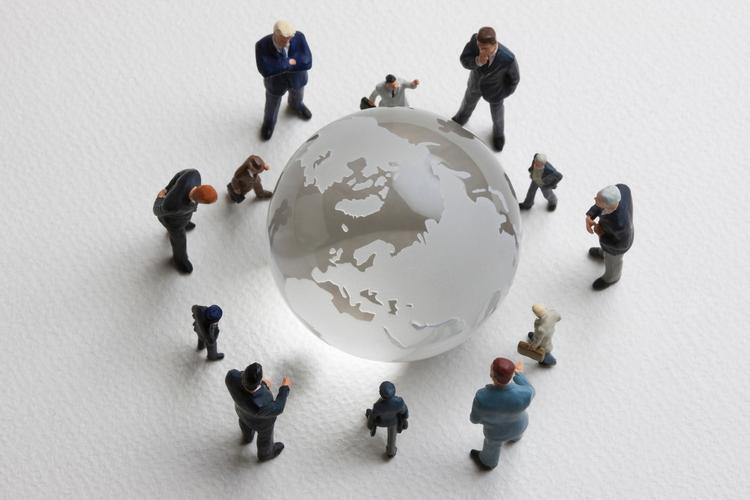professionals look at opportunities around the globe