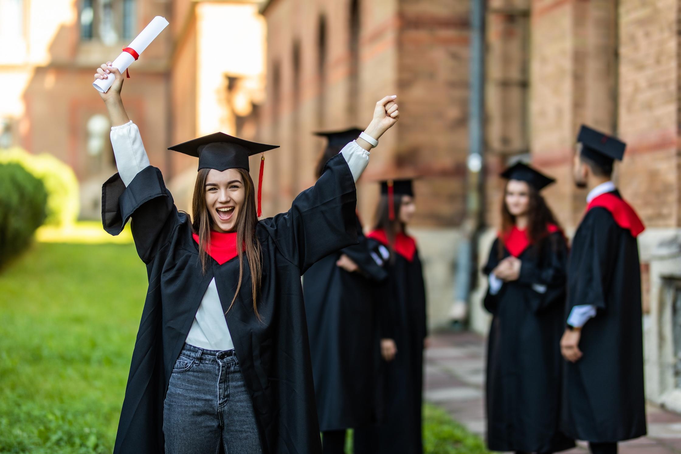 Recent graduate with degree certificate planning a move abroad for work